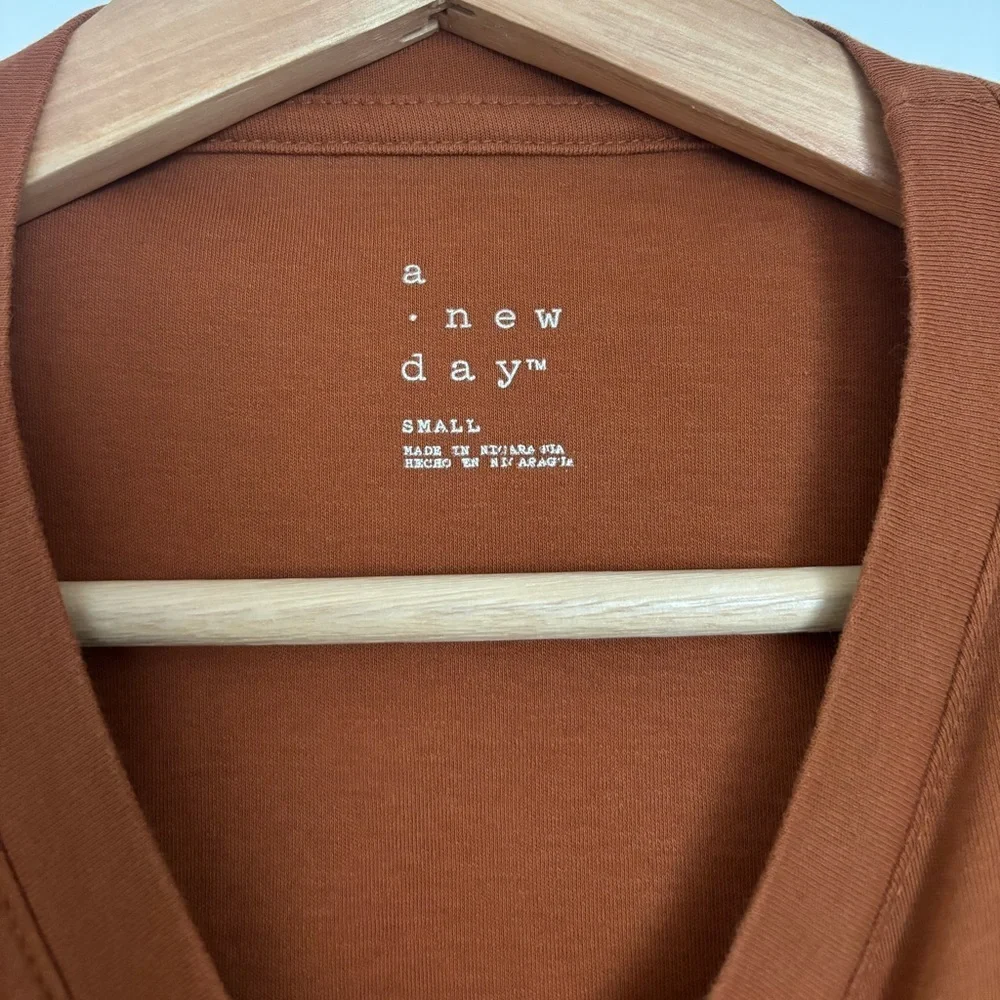 A New Day Orange Short Sleeve Tee - Picture 5 of 5